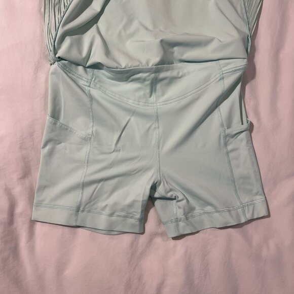 EUC Lululemon Peek Pleat High-Rise Tennis Mini Skirt in Mint moment size 8 - Picture 7 of 16